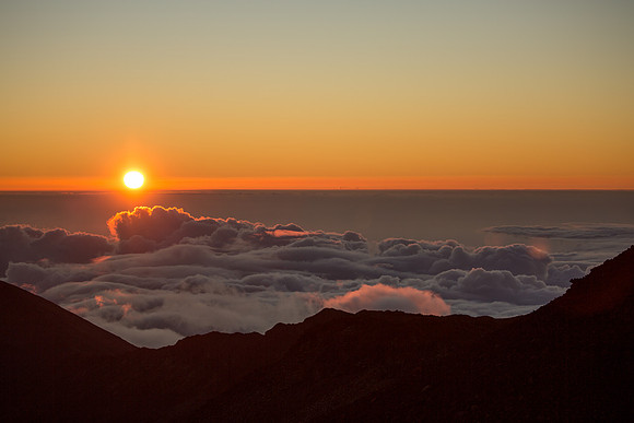 Sunrise at Haleakala National Park