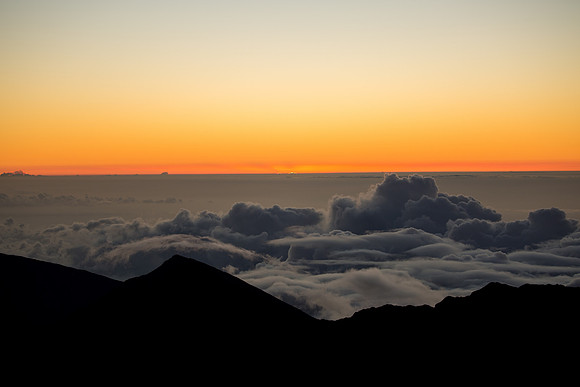 Sunrise at Haleakala National Park