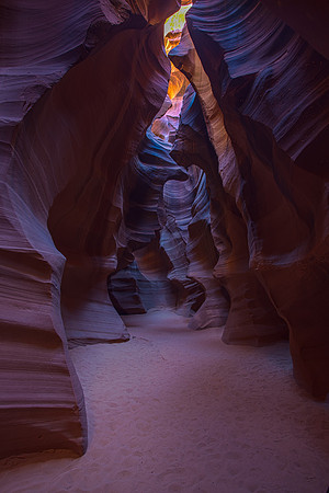Antelope Slot Canyon.  Page, AZ