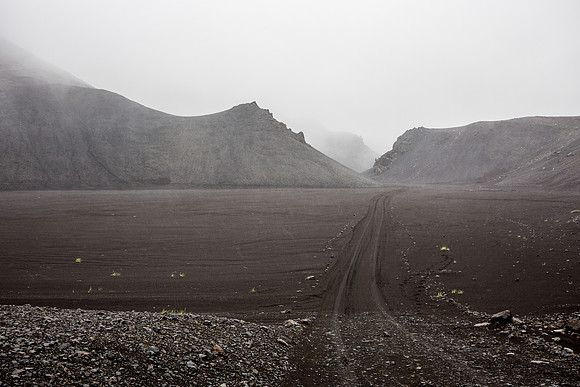 The F road to the Kverkjökull (Kverk Glacier)