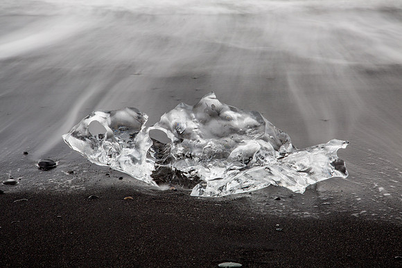 Breiðamerkursandur (Glacial Outwash Sand Beach)