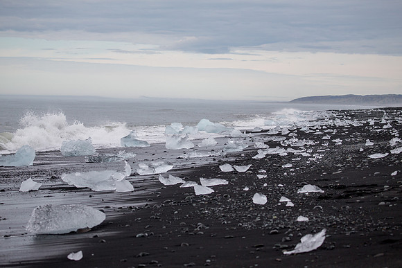 Breiðamerkursandur (Glacial Outwash Sand Beach)