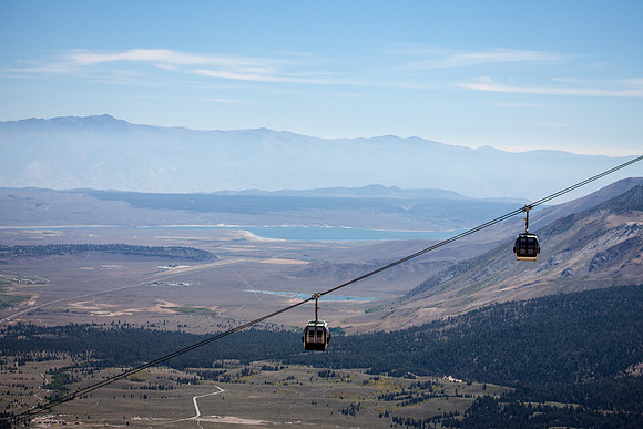 View from Mammoth Mountain