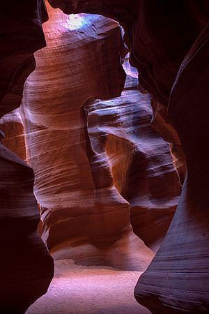 Antelope Slot Canyon.  Page, AZ