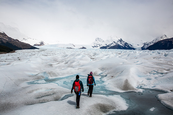 Hiking on Perito Moreno Glacier, Argentina