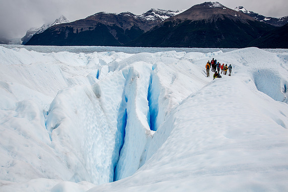 Hiking on Perito Moreno Glacier, Argentina
