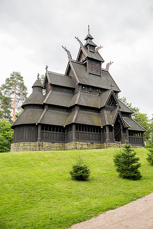 Stave church from Gol