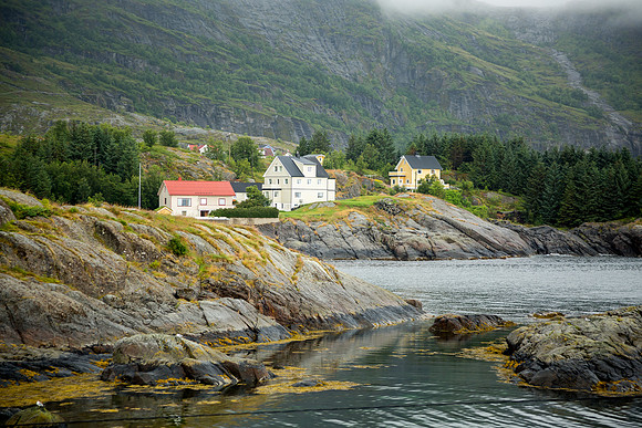 Lofoten view from Sørvågen
