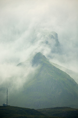 Lofoten view near Yttersand