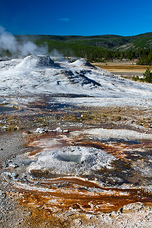 Old Faithful Geyser Basin