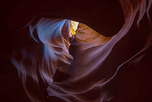 Antelope Slot Canyon.  Page, AZ