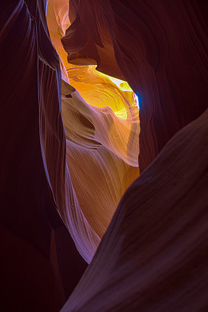 Antelope Slot Canyon.  Page, AZ