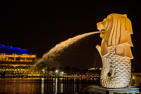 Merlion Statue