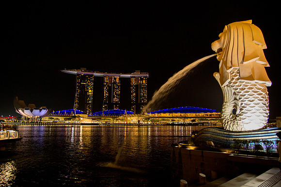 Merlion Statue