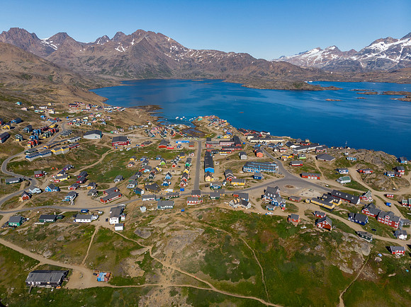 Tasiilaq from above