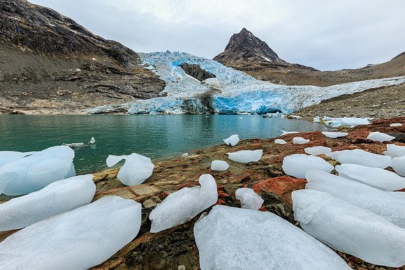Glacier, East Greenland