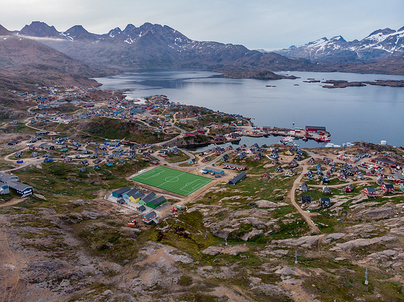 Tasiilaq from above