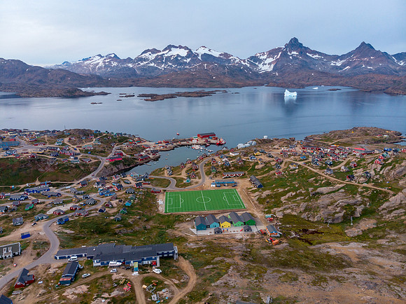 Tasiilaq from above