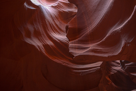 Antelope Slot Canyon.  Page, AZ