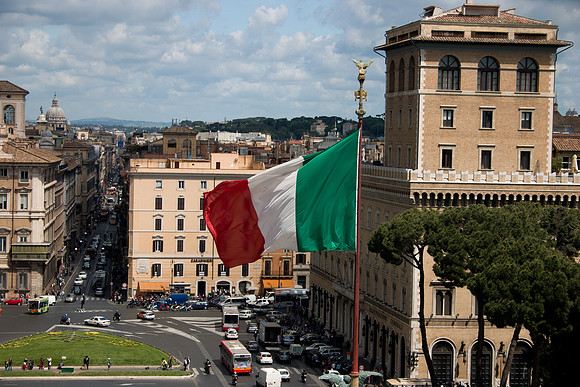 View from Vittorio Emanuele II