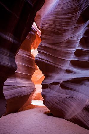 Antelope Slot Canyon.  Page, AZ