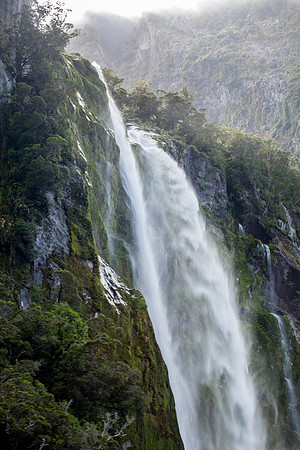 Boat Tour around Miford Sound in Fiordland National Park