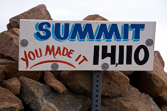 Pikes Peak (14,110 feet)