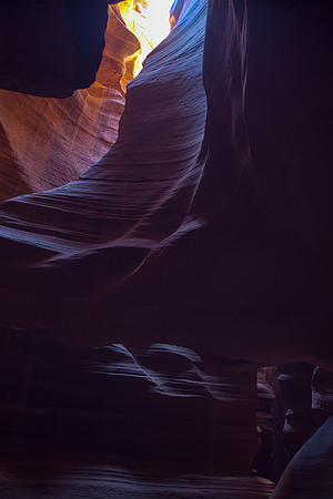 Antelope Slot Canyon.  Page, AZ
