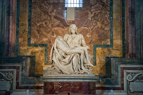 The Pietà by Michelangelo