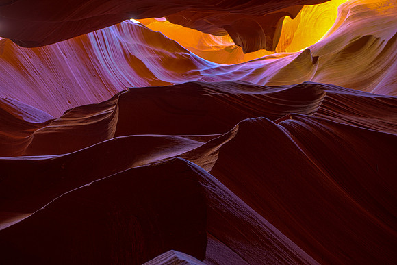 Antelope Slot Canyon.  Page, AZ