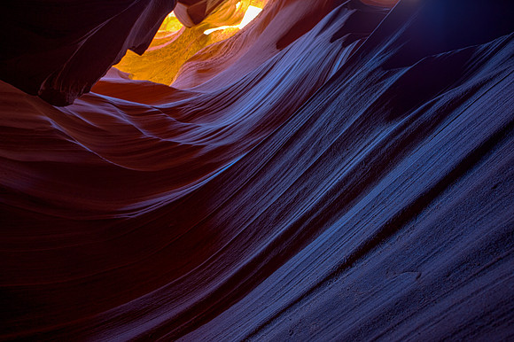 Antelope Slot Canyon.  Page, AZ