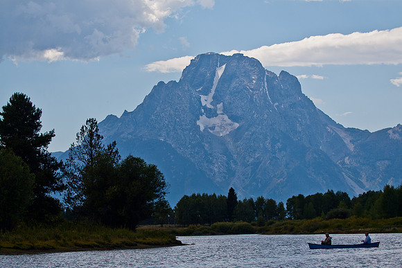 Teton Range from Oxbow Bend