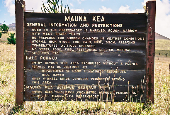Mauna Kea (13,796 feet)