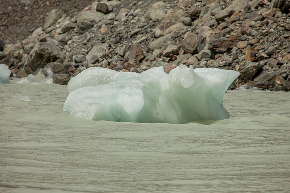 Ice in Tasman Lake, Aoraki/Mount Cook National Park
