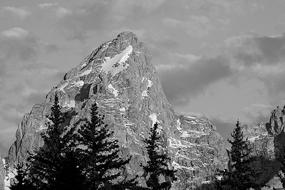 Grand Teton from Schwabachers Landing Road