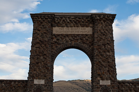 Yellowstone North Entrance, Montana