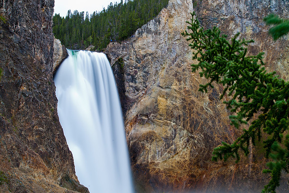 Uncle Tom's Trail View of Lower Falls
