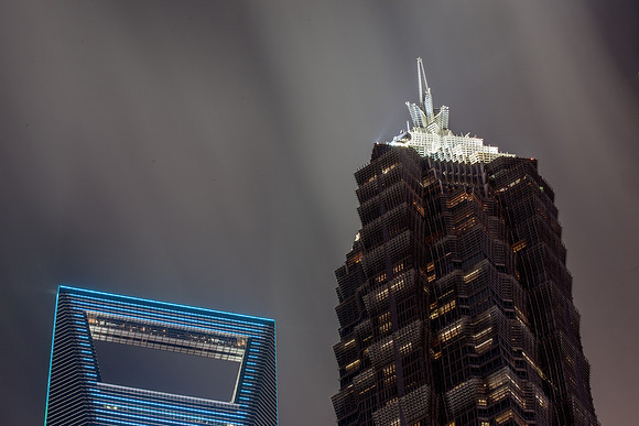 Shanghai World Financial Center &amp; Jin Mao Tower
